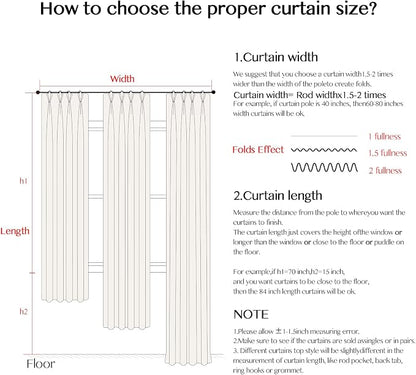 Liz Sheer Pinch Pleated Linen Curtains 108 Inches Long - Image 8