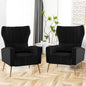 Accent Chairs Set of 2, Upholstered Living Room Chair by YUUIJOAA