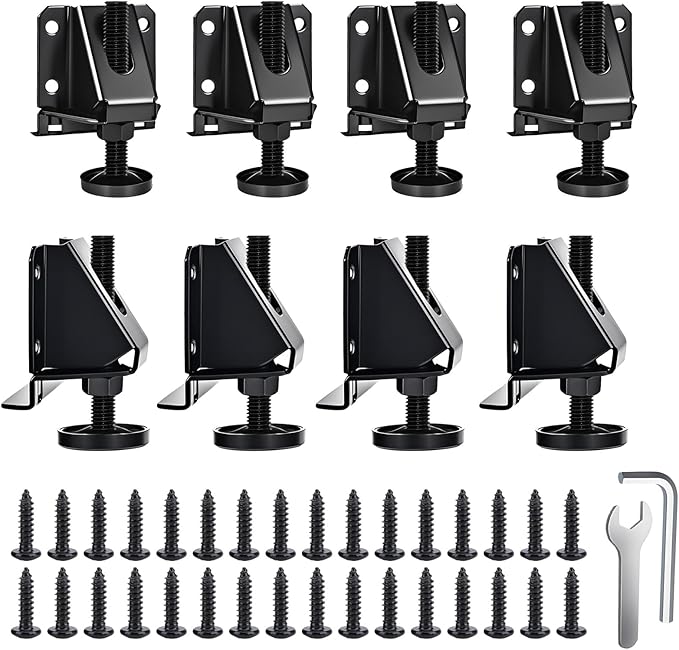 Heavy Duty Leveling Feet, 8 Pack Adjustable Furniture Levelers by Celuisiva