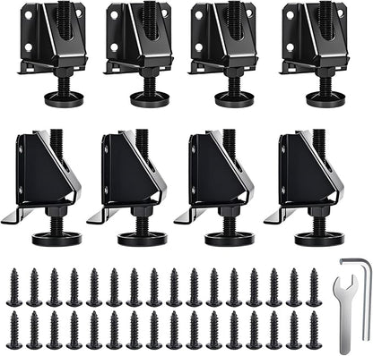 Heavy Duty Leveling Feet, 8 Pack Adjustable Furniture Levelers by Celuisiva