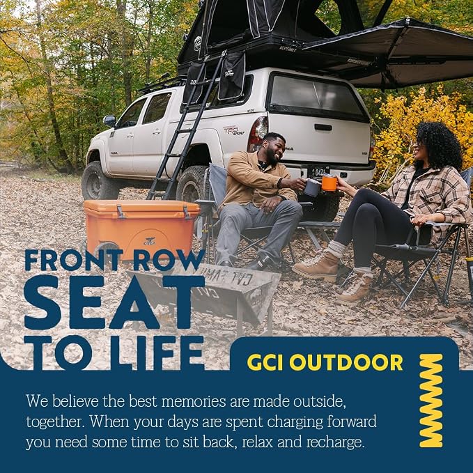 GCI Outdoor Kickback Rocker Camping Chair | Portable Folding Rocking Chair - Image 8