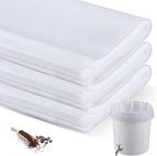 50 Pcs 20" x 20" Commercial Home Cold Brew Coffee Filter Bags with Drawstring, Disposable for Commercial Home Cold Brew Coffee Makers