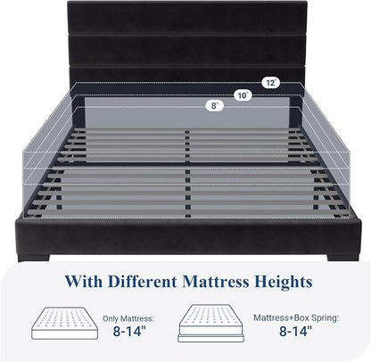Allewie Full Size Platform Bed Frame - Image 7