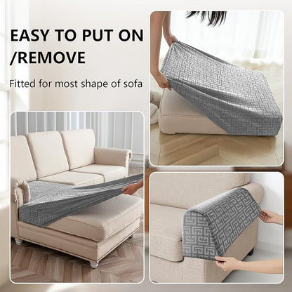 UNBBRRL Stretch Couch Armrest Covers - Image 4