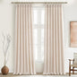 PleatedDrapes Modern Farmhouse Style Light Filtering Curtains by PleatedDrapes