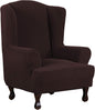 H.VERSAILTEX Wing Chair Slipcover Chair Covers by HVERSAILTEX