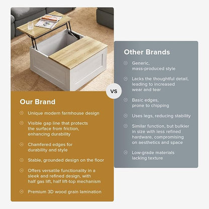 mopio Blake Lift Top Coffee Table - Image 7