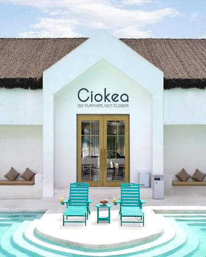 Ciokea Lounge Chair Outdoor, Oversized Chaise Lounge Chair - Image 2