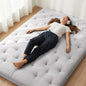 ZonLi Japanese Floor Futon Mattress Twin Size 75"x 39", 100% Cotton Cover 2.5'' by Zonli