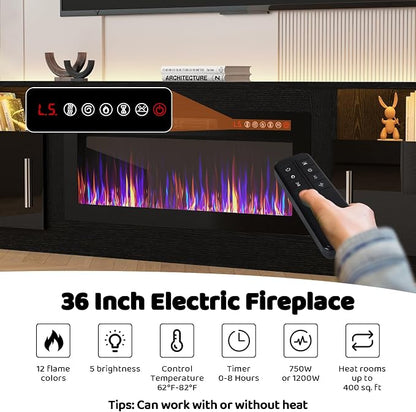 Lemberi Fireplace tv Stand - Image 2