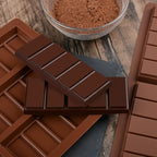 Chocolate Bar Mold, Deep Silicone Bar Mold for Stuffed Chocolate Bar, Wax Melt, Candy Bar Mold 1 Pack (5 Snap)