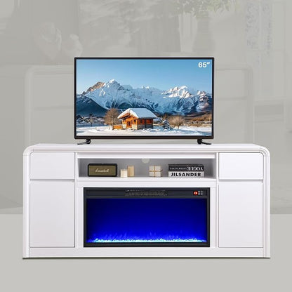 Modern Fireplace TV Stand with 36" LED Electric Fireplace - Image 7