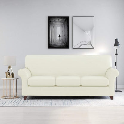 ZNSAYOTX 4 Piece Sofa Covers for Living Room Anti Slip Stretch Couch Covers for - Image 2