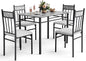 NAFORT 5 Piece Dining Table Set by NAFORT