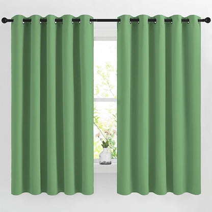 NICETOWN 66 inch Forest Green Curtains by NICETOWN