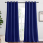 NICETOWN Navy Blue Blackout Curtains 102 inches Length by NICETOWN