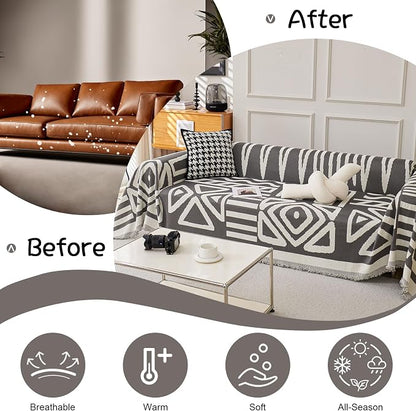VClife Couch Cover Boho Sofa Protector - Image 4