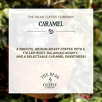 The Bean Organic Coffee Company Caramel, Medium Roast, Whole Bean Coffee, 16-Ounce Bag