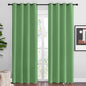 NICETOWN Froest Green Blackout Curtains 86 inches Length by NICETOWN