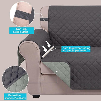 U-NICE HOME Loveseat Sofa Cover - Image 3