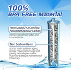 2-Pack PrimaPure Coffee Machine Water Filter Replacement for Jura Clearyl Blue 71445, 67879, ENA3, ENA5, J6, J9, J95 Certified To NSF/ANSI 42 by IAPMO R&T