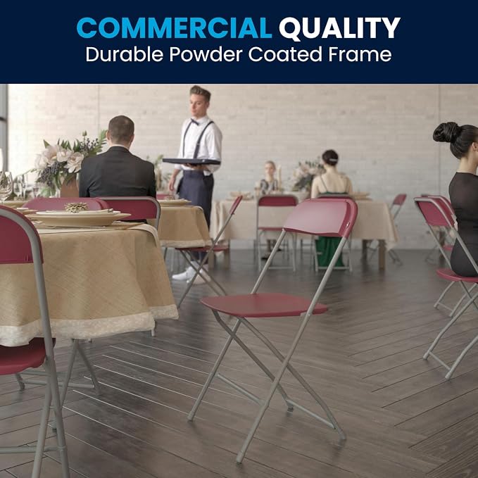 Flash Furniture Hercules Series Plastic Folding Chair - Image 8