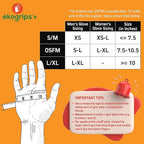 Ekogrips Plus Oven Gloves with Fingers, Comfy Waterproof Silicone Oven Mitts Heat Resistant with Long Cuff, Insulated BBQ Gloves Perfect for Grilling, Baking, Smoker, Canning, and Pizza, Orange, OSFM