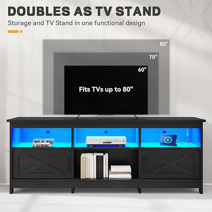 YITAHOME TV Stand for 80/75/70 Inch TVs - Image 4