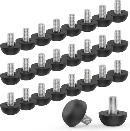 M8 Adjustable Furniture Leg, 304 Stainless Steel Furniture Feet, 8mm x 1.25 by Unknown