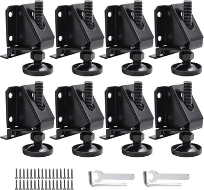 DkOvn 8 Pack Heavy Duty Furniture Leg Levelers, Leveling Feet by DkOvn
