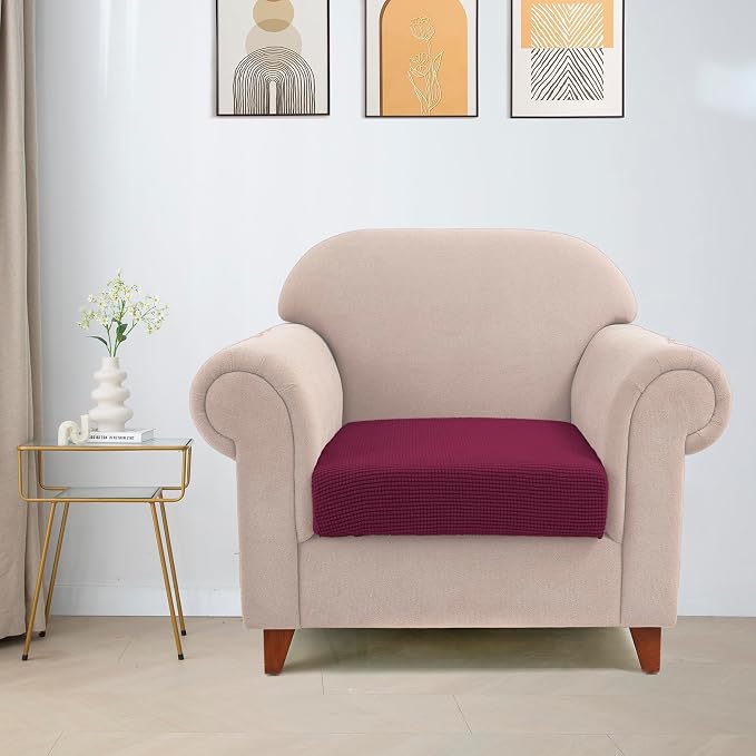Water Repellent Single Seat Cushion Cover, Replacement Chair/Sofa Cushion - Image 2