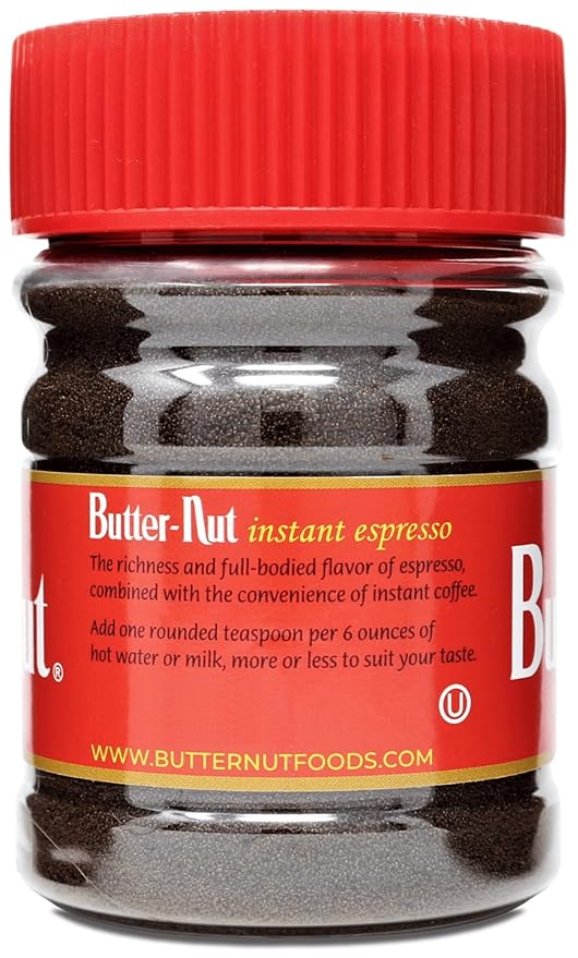 Butter-Nut Instant Espresso Coffee, 2 Ounce (Pack of 12)
