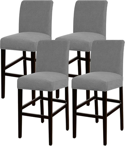 Turquoize Stretch Bar Stool Cover Counter Stool Pub Chair Slipcover by Turquoize