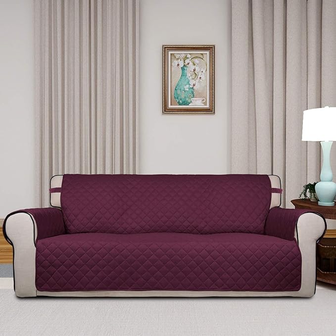 PureFit Reversible Quilted Sofa Cover Dog Couch Covers - Image 2