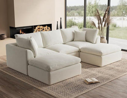ohllob 110" Cloud Sectional Couches by Ohllob