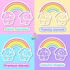 Manvscakes Sprinkles- Edible Cake and Cupcake Sprinkles with Assorted Shapes and Sizes for Parties, Metallic Sprinkle Mix for Cookies, Ice Cream, Cake and Cupcake Decorating, 4 oz (Pastel Easter)