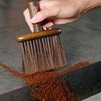 Coffee Brush,2pcs Espresso Brush+Coffee Scoop,Coffee Cleaning Brush,Coffee Grinder Brush Coffee Filter Cleaning Brush,Suitable for Espresso Machine with Grinder for Home,Espresso Machine Cleaning Set