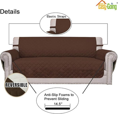 Easy-Going Sofa Slipcover Reversible Loveseat Sofa Cover Couch Cover - Image 3