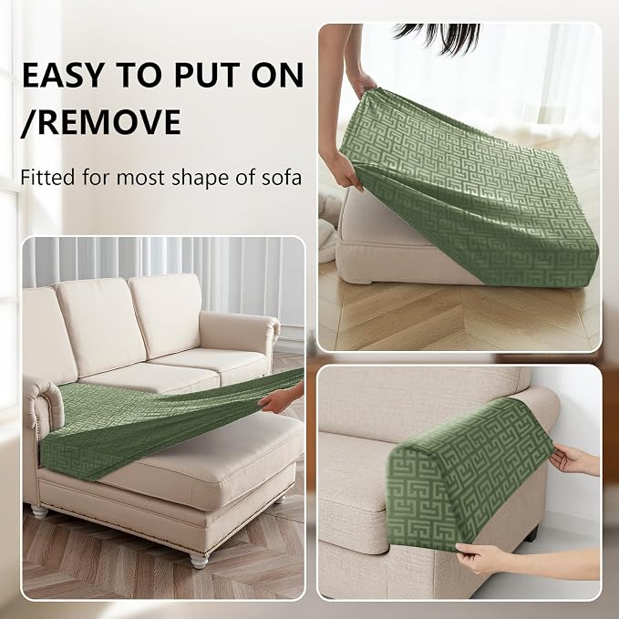 UNBBRRL Stretch Couch Backrest Cushion Cover - Image 4
