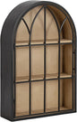 Kate and Laurel Megara Decorative Wooden Hanging Arched Wall Cabinet by KateandLaurel