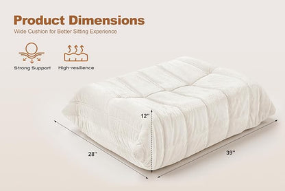 Bean Bag Pouf Ottoman, Foot Stool, Foot Rest - Image 2
