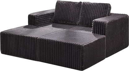 Hobestluk Modular Sectional Sofa Memory Foam Couch Sofa Bed Loveseat - Image 9