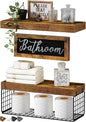QEEIG ‎Bathroom Shelves Over Toilet by QEEIG