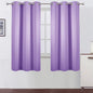 Blackout Curtains 38 x 54 inch/Lavender Curtains Set of 2 Panels/Thermal by Lemomo