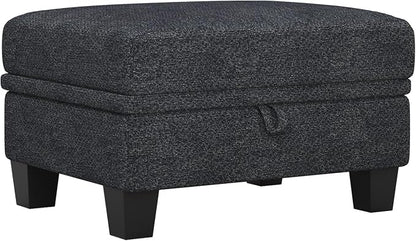 Belffin Standard Ottoman with Storage by Belffin