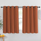 NICETOWN Blackout Burnt Orange Curtain 54 inches Long by NICETOWN