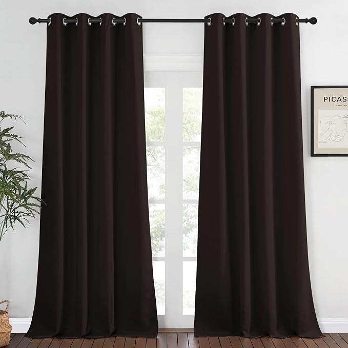 NICETOWN Blackout Window Curtain 90 inch Length by NICETOWN