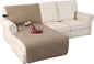 Turquoize 100% Waterproof Sofa Covers Chaise Lounge L Shape Sofa Protector Slip by Turquoize