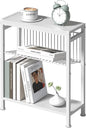 End Table for Small Space, 3-Tier Narrow Side Table by HOME