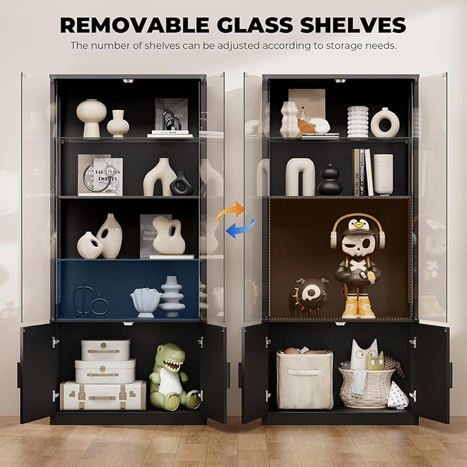 BROTTAR 67" Display Cabinet - Image 5